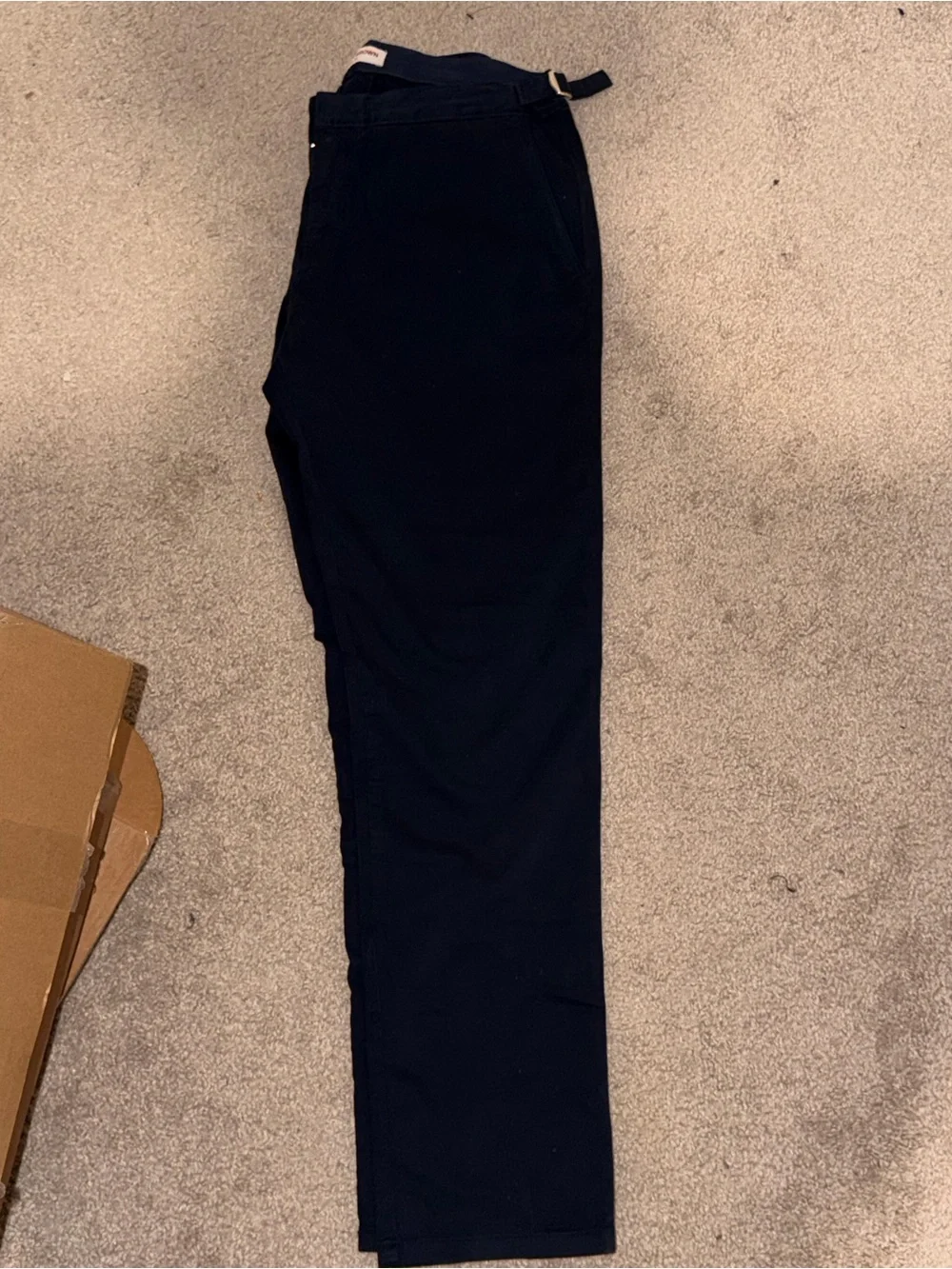 Navy Men’s Cotton Trousers